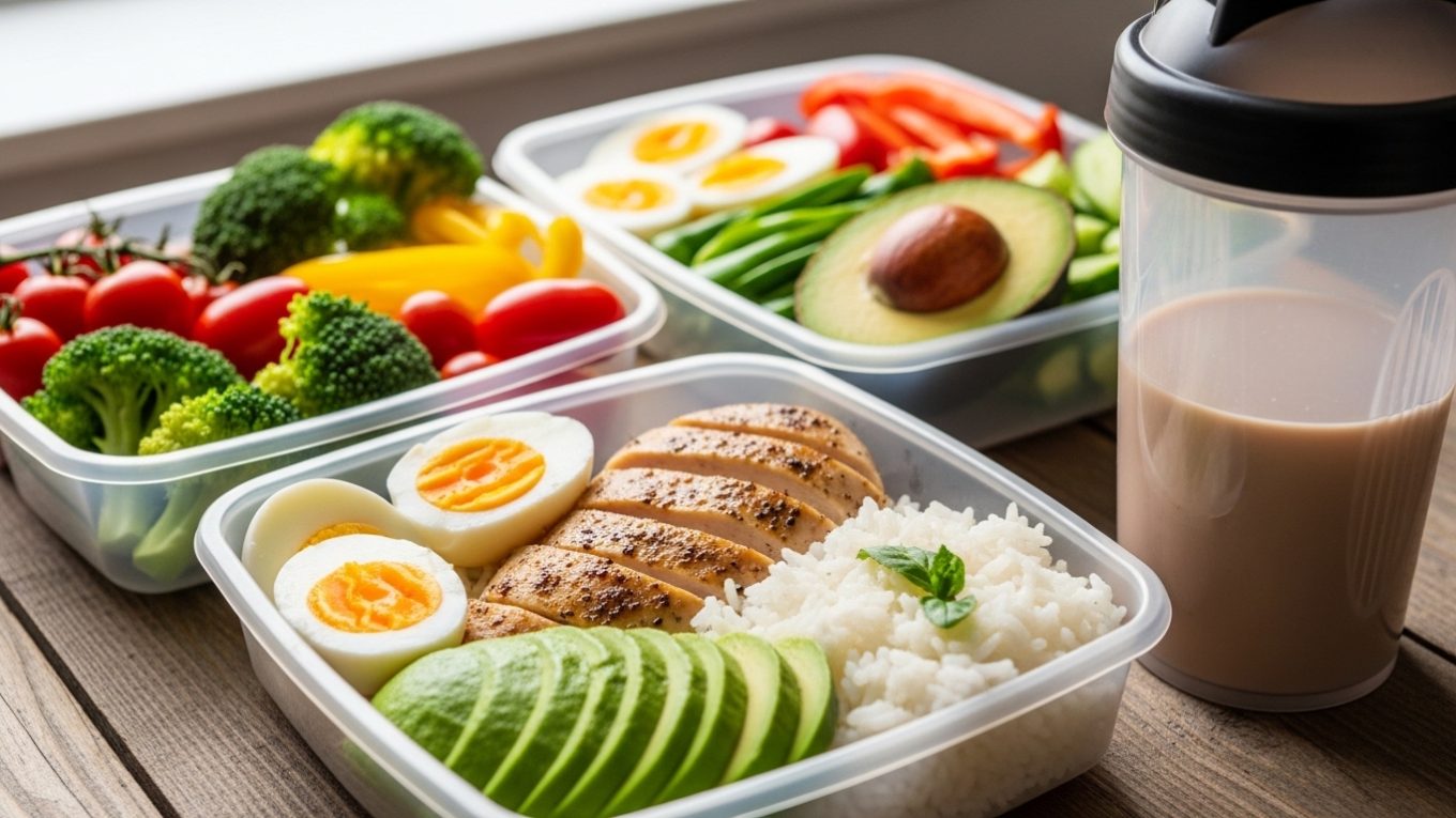 bulking diet meal for muscle growth